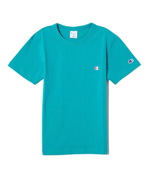 Champion(チャンピオン)の「【Champion】CK-Z301 SHORT SLEEVE T-SHIRT/ロゴ/半袖/Tシャツ/チャンピオン/キッズ(Tシャツ/カットソー・キッズ・ブラック/グレー/ネイビー/ホワイト/ブルー/ピンク/ブルー系・150cm/140cm/130cm/160cm)」の6枚目の写真