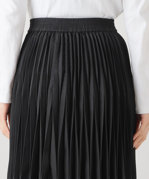 La TOTALITE(ラトータリテ)の「【MARILYN MOON/マリリンムーン】modern pleats skirt(スカート・レディース・ブラック/アイボリー・FREE)」の14枚目の写真