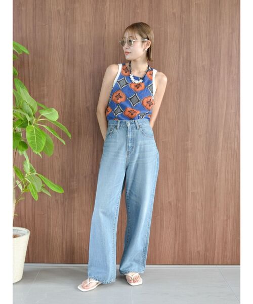 Ungrid（アングリッド）の「バティック柄ビスチェ（タンクトップ・レディース・ブルー/レッド・FREE）」の18枚目の写真