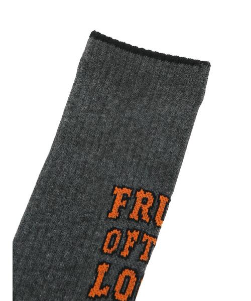 FRUIT OF THE LOOM(フルーツオブザルーム)の「■別注 フルーツオブザルーム 3Pバックロゴソックス(その他小物・レディース・その他6・23-25)」の3枚目の写真