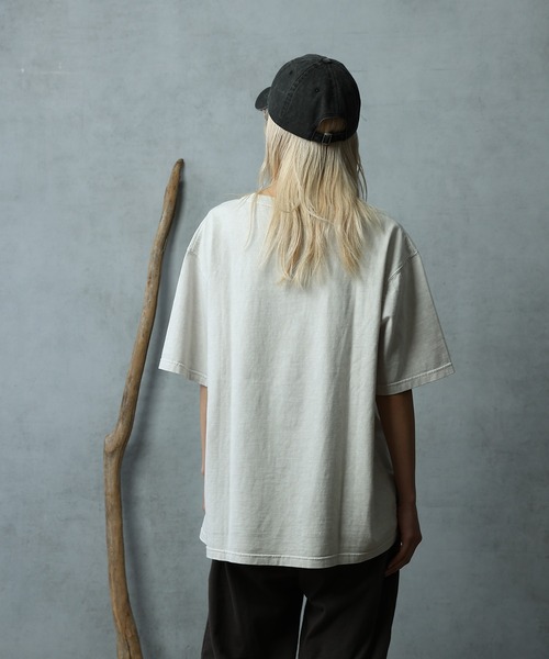 paradigm（パラダイム）の「バイオ加工クルーネックフェード半袖（Tシャツ/カットソー・メンズ・ライトグレー/ホワイト/チャコールグレー・MEDIUM/LARGE/X-LARGE）」の6枚目の写真