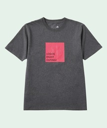【LOGOS/ロゴス】ショートスリーブ デザインプリントTシャツ