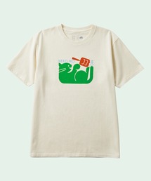 【LOGOS/ロゴス】ショートスリーブ デザインプリントTシャツ
