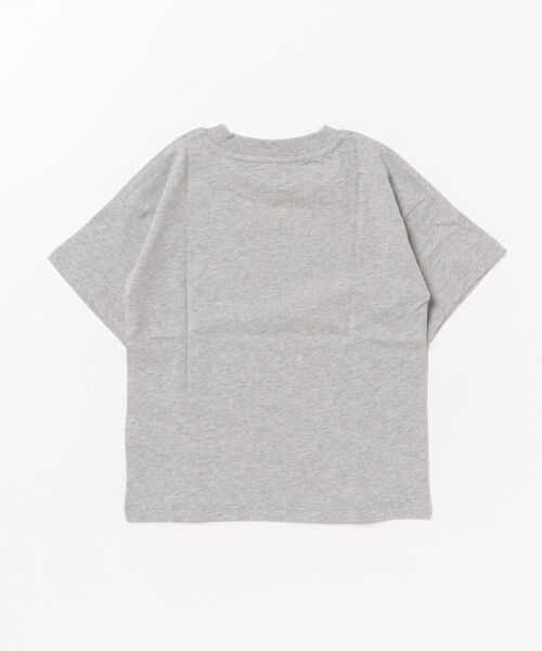 Mini Rodini（ミニロディーニ）の「mini rodini / クラブマッスルTシャツ（Tシャツ/カットソー・キッズ・杢グレー・116/122/128/134/80/86）」の2枚目の写真