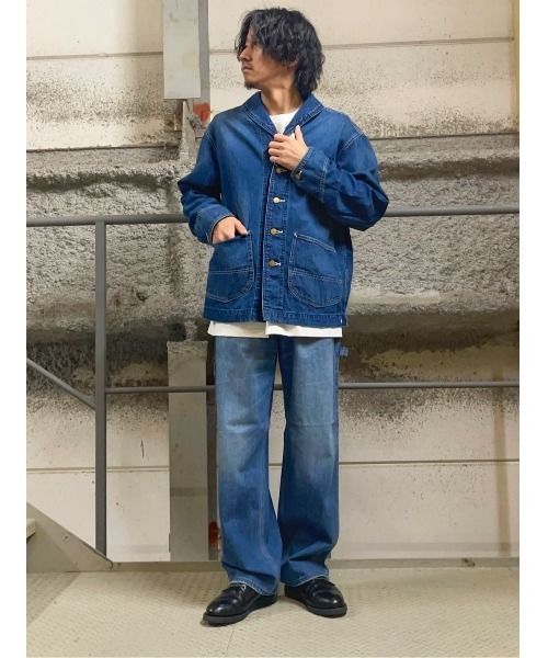 Lee（リー）の「【Lee】ショールカラージャケット（カバーオール