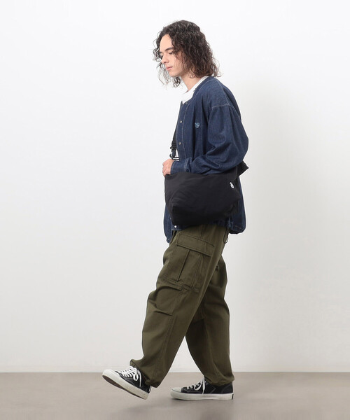 Purple&Yellow（パープルアンドイエロー）の「ポリエステルメッシュ×ポリエステルタッサー ３ＷＡＹ メッシュ トートバッグ（トートバッグ・メンズ・ブラック・FREE）」の17枚目の写真