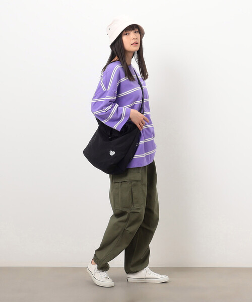 Purple&Yellow（パープルアンドイエロー）の「ポリエステルメッシュ×ポリエステルタッサー ３ＷＡＹ メッシュ トートバッグ（トートバッグ・メンズ・ブラック・FREE）」の11枚目の写真