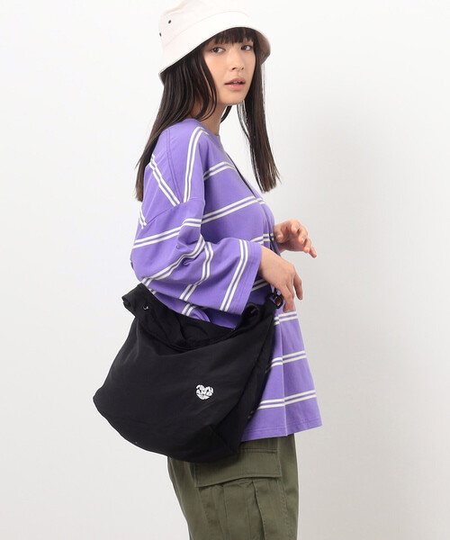 Purple&Yellow（パープルアンドイエロー）の「ポリエステルメッシュ×ポリエステルタッサー ３ＷＡＹ メッシュ トートバッグ（トートバッグ・メンズ・ブラック・FREE）」の3枚目の写真