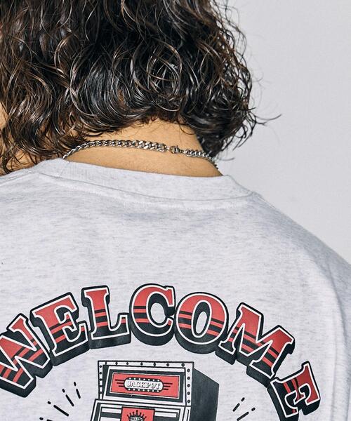 WEGO（ウィゴー）の「WEGO/ユニークモチーフBIGロンT（Tシャツ/カットソー・メンズ・ホワイト系その他/ホワイト/グレー/ブラック・MEDIUM/LARGE）」の16枚目の写真