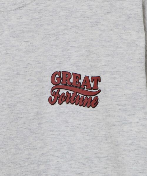 WEGO（ウィゴー）の「WEGO/ユニークモチーフBIGロンT（Tシャツ/カットソー・メンズ・ホワイト系その他/ホワイト/グレー/ブラック・MEDIUM/LARGE）」の7枚目の写真