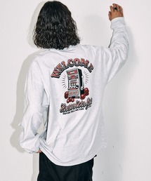 WEGO | WEGO/【24年春夏新作】ユニークモチーフBIGロンT(Tシャツ/カットソー)