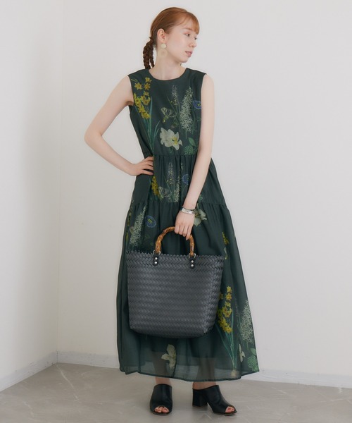 phillip lim コラージュ フラワープリントドレス ロングワンピース phillip lim コラージュ フラワープリントドレス ロング