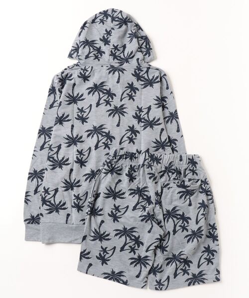 FUNALIVE(ファンアライブ)の「Printed hoodie and shorts / プリント フーディ&ハーフパンツSETUP unisex(セットアップ・メンズ・ホワイト系/カーキ/ブラック/グレー系/杢グレー/ホワイト/ブラック系/ネイビー・L/M/XL)」の9枚目の写真