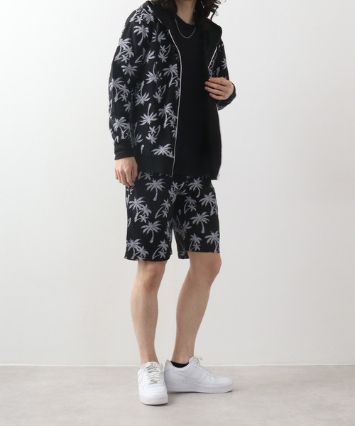 FUNALIVE(ファンアライブ)の「Printed hoodie and shorts / プリント フーディ&ハーフパンツSETUP unisex(セットアップ・メンズ・ホワイト系/カーキ/ブラック/グレー系/杢グレー/ホワイト/ブラック系/ネイビー・L/M/XL)」の17枚目の写真