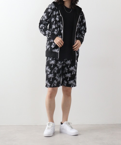 FUNALIVE(ファンアライブ)の「Printed hoodie and shorts / プリント フーディ&ハーフパンツSETUP unisex(セットアップ・メンズ・ホワイト系/カーキ/ブラック/グレー系/杢グレー/ホワイト/ブラック系/ネイビー・L/M/XL)」の14枚目の写真