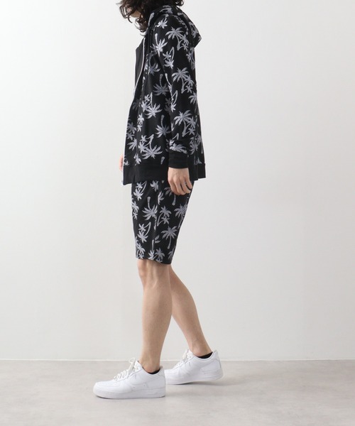 FUNALIVE(ファンアライブ)の「Printed hoodie and shorts / プリント フーディ&ハーフパンツSETUP unisex(セットアップ・メンズ・ホワイト系/カーキ/ブラック/グレー系/杢グレー/ホワイト/ブラック系/ネイビー・L/M/XL)」の15枚目の写真