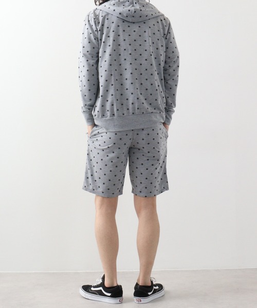 FUNALIVE(ファンアライブ)の「Printed hoodie and shorts / プリント フーディ&ハーフパンツSETUP unisex(セットアップ・メンズ・ホワイト系/カーキ/ブラック/グレー系/杢グレー/ホワイト/ブラック系/ネイビー・L/M/XL)」の20枚目の写真