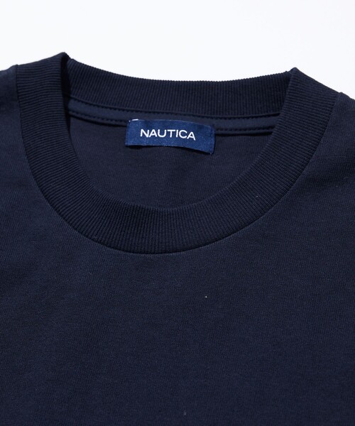 NAUTICA（ノーティカ）の「NAUTICA/ノーティカ Hidden Logo S/S PKT Tee/ヒドゥンロゴ ショートスリーブ ポケットTシャツ（Tシャツ/カットソー・メンズ・ライトグレー/ホワイト/ブラック/ネイビー・MEDIUM/SMALL/X-LARGE/LARGE）」の7枚目の写真