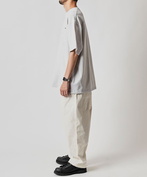 NAUTICA（ノーティカ）の「NAUTICA/ノーティカ Hidden Logo S/S PKT Tee/ヒドゥンロゴ ショートスリーブ ポケットTシャツ（Tシャツ/カットソー・メンズ・ライトグレー/ホワイト/ブラック/ネイビー・MEDIUM/SMALL/X-LARGE/LARGE）」の20枚目の写真