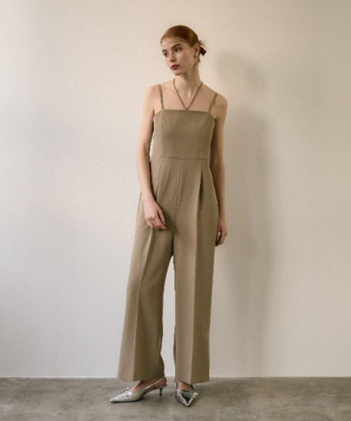 R！さま専用☆ANDRESD ダブルクロスオールインワンドレス＋トップス