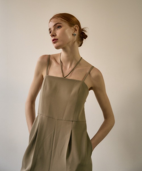 double cross all in one dress / ダブルクロスオールインワン