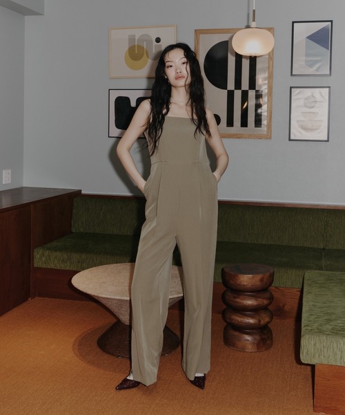 ダブルクロスオールインワンドレス / double cross all in one dress