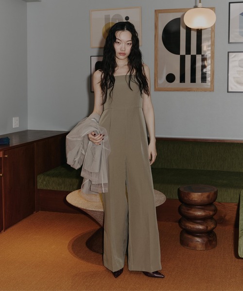 アンドレスド／double cross all in one dress ダブルクロスオールインワンドレス / double cross all in one dress