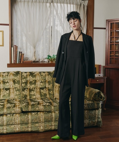 ダブルクロスオールインワンドレス / double cross all in one dress