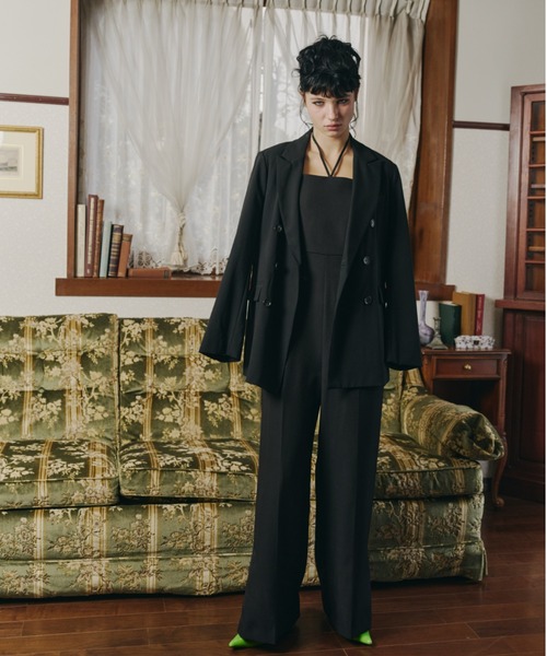 ダブルクロスオールインワンドレス / double cross all in one dress