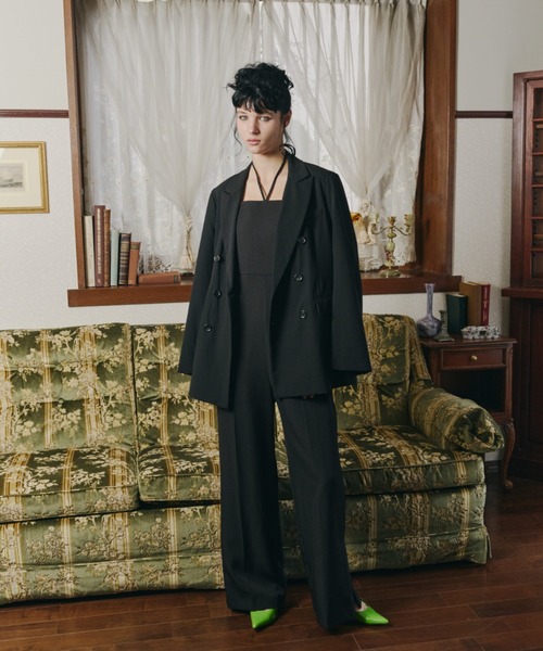 ダブルクロスオールインワンドレス / double cross all in one dress