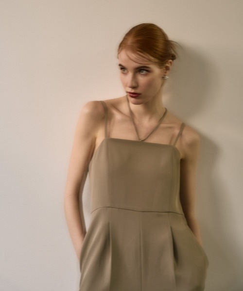 ANDRESD（アンドレスド）の「double cross all in one dress / ダブル  