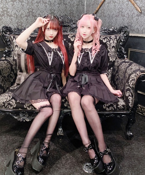 MA*RS（アメーバーマーズ）の「BIG襟クロス刺繍ブラウス（シャツ/ブラウス・レディース・ホワイト/ブラック・FREE）」の10枚目の写真