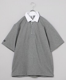 Barbarian（バーバリアン）の「限定展開 BARBARIAN/バーバリアン Rugby Collar S/S SHIRT / ラグビーカラーショートスリーブシャツ / ラガーシャツ（ポロシャツ）」