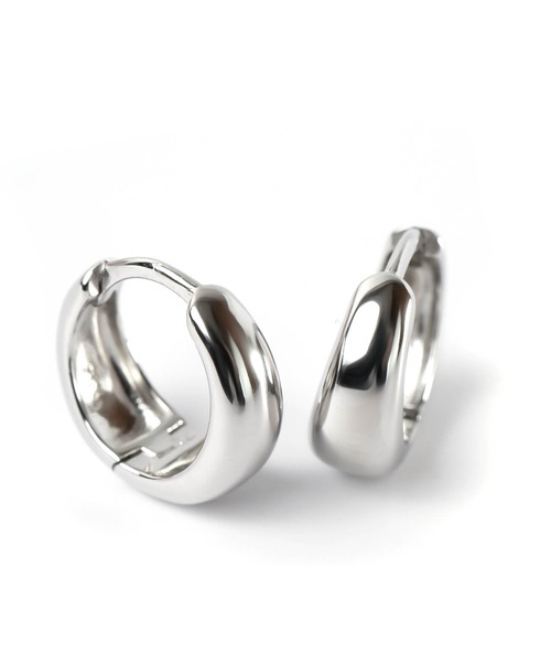 Ops.（オプス）の「フープ ピアス 金属アレルギー対応 シルバー925 ゴールド 【kyklos-moon キクロス・ムーン】（ピアス（両耳用）・レディース・シルバー/イエローゴールド・ONE SIZE）」の11枚目の写真