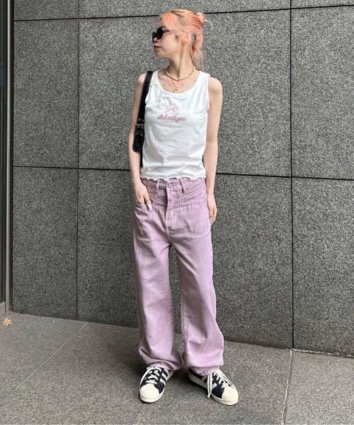 sedacle girl（セダクルガール）の「ラベンダーストレートパンツ