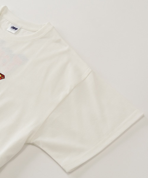 Tom&Jerry(トムアンドジェリー)の「【Tom & Jerry/トム & ジェリー】アートワークデザイン ワイド半袖クルーネックTシャツ(Tシャツ/カットソー・レディース・オフホワイト/ピンク/グリーン/クリーム・M/L)」の18枚目の写真