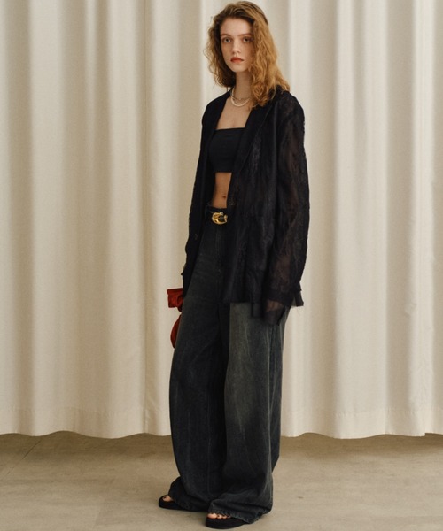 yae レースジャケット Lace jacket／レースジャケット（テーラードジャケット）｜yae