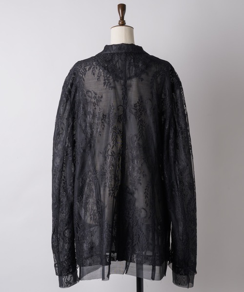 yae（ヤエ）の「Lace jacket／レースジャケット（テーラードジャケット
