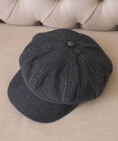 casita(RETRO GIRL)（カシータ）の「キャスケット（ハット・レディース・オフホワイト/ブラック系その他/ブラック・ONE SIZE）」の12枚目の写真