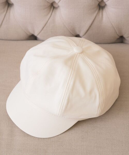 casita(RETRO GIRL)（カシータ）の「キャスケット（ハット・レディース・オフホワイト/ブラック系その他/ブラック・ONE SIZE）」の18枚目の写真