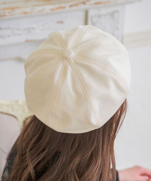 casita(RETRO GIRL)（カシータ）の「キャスケット（ハット・レディース・オフホワイト/ブラック系その他/ブラック・ONE SIZE）」の22枚目の写真