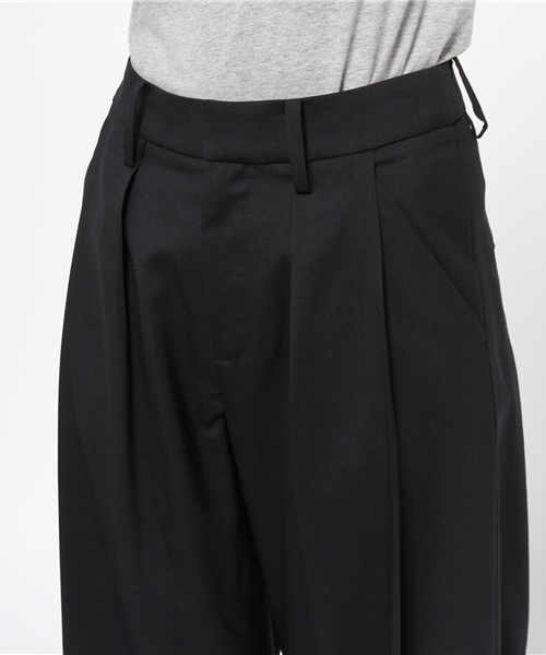 JOURNAL STANDARD（ジャーナルスタンダード）の「ウールトロタックワイドパンツ#（その他パンツ・レディース・チャコールグレー/ベージュ/ネイビー・40/36/38）」の11枚目の写真