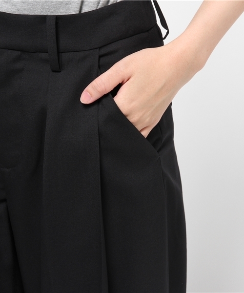 JOURNAL STANDARD（ジャーナルスタンダード）の「ウールトロタックワイドパンツ#（その他パンツ・レディース・チャコールグレー/ベージュ/ネイビー・40/36/38）」の13枚目の写真