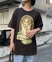 グラフィックロゴアソートプリントTシャツ