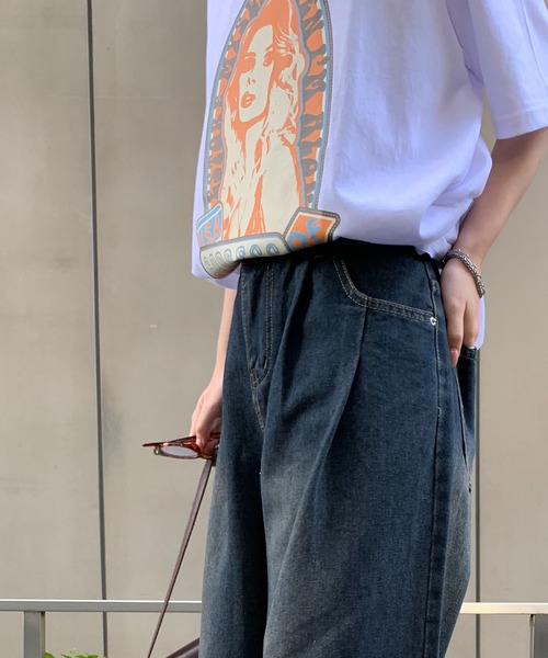 Teem Store(チームストア)の「グラフィックロゴアソートプリントTシャツ(Tシャツ/カットソー・レディース・ホワイト系その他3/ホワイト系その他/ホワイト/ブラック系その他/ホワイト系その他2/グレー/ブラック系その他2/ブラック/ブラック系その他3・L/M)」の13枚目の写真