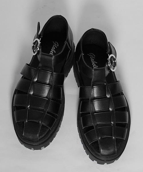 MinoriTY（マイノリティ）の「厚底タンクソールグルカサンダル（サンダル・メンズ・ブラック・S/M/L）」の8枚目の写真