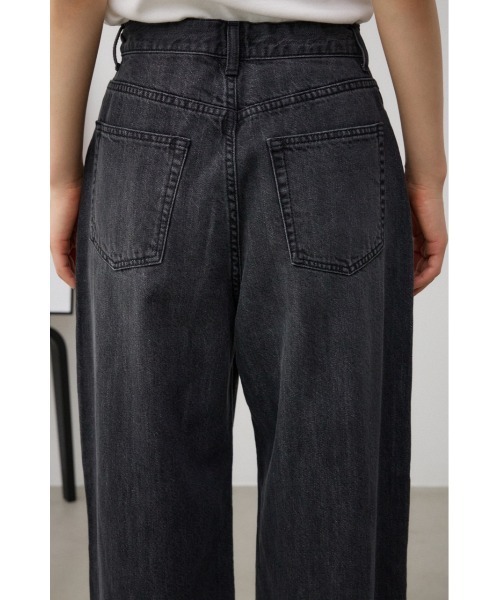 AZUL by moussy(アズールバイマウジー)の「AZUL DENIM ライトオンスワイド(デニムパンツ・レディース・ライトブラック/アイボリー/ライトブルー・SMALL/MEDIUM)」の11枚目の写真