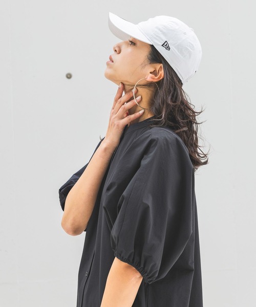 HEREIAM(ヘレイアム)の「【HEREIAM】接触冷感/COOLマテリアルドレス(ワンピース・レディース・ブラック/キャメル・SMALL/MEDIUM)」の6枚目の写真