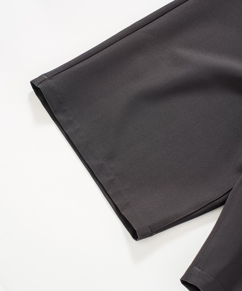 【ZOZO限定】Gaucho pants / ドレープツイルワイドショーツ（スラックス）｜417 EDIFICE（フォーワンセブンエディフィス）