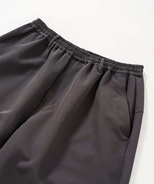 【ZOZO限定】Gaucho pants / ドレープツイルワイドショーツ（スラックス）｜417 EDIFICE（フォーワンセブンエディフィス）